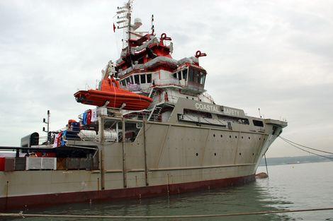 Türkiye'nin ilk ve tek Acil Müdahale Gemisi hizmete girdi