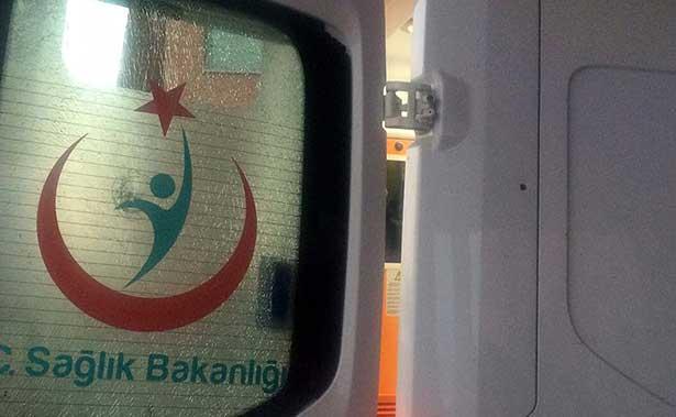 Şırnak'ta teröristler ambulansa saldırdı