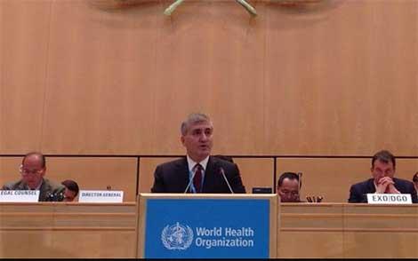 Müsteşar Dünya Sağlık Asamblesinde konuştu: Türkiye yalnız bırakıldı