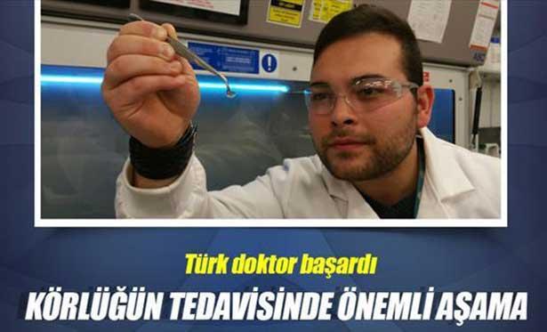 Türk doktordan yapay kornea nakli