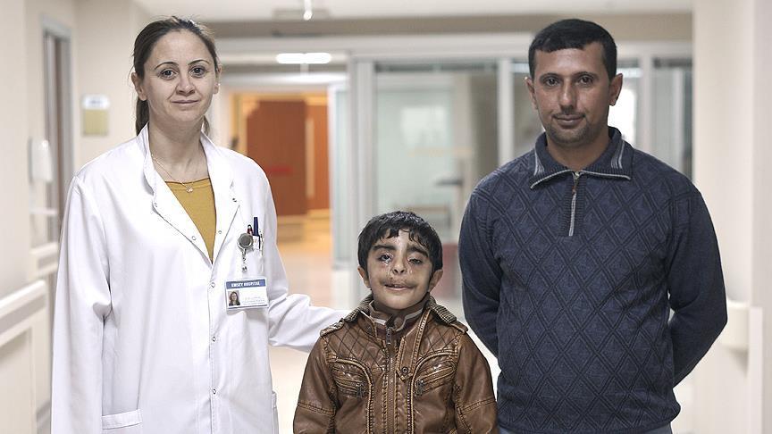 Yedikleri gözünden gelen Iraklı çocuk şifayı Türkiye'de buldu
