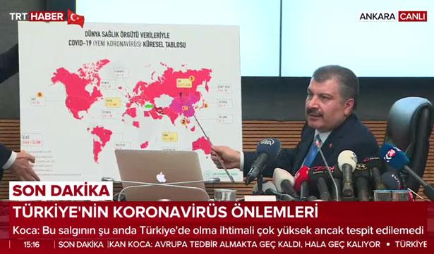 Sağlık Bakanı: Salgının Türkiye’de olma ihtimali çok yüksek, sadece tespit edilebilmiş değil!