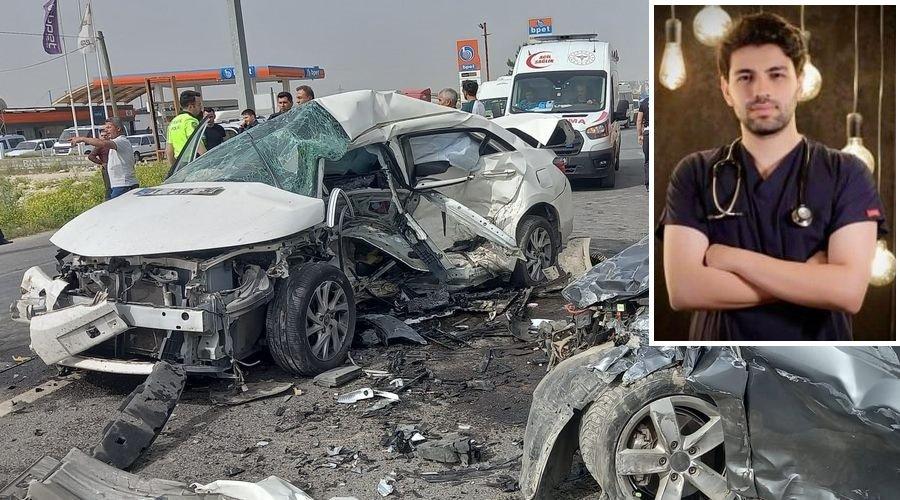 Şanlıurfa'da feci kaza! 26 yaşındaki Dr. Mustafa Güder hayatını kaybetti