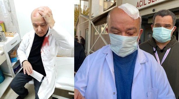 Doktorun kafasını taşla yaraladığı iddiasıyla nöbetçi hakime çıkan şüpheli, serbest bırakıldı 