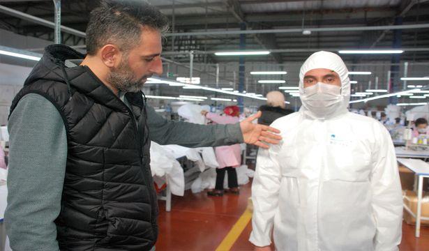 Çin'den 'koronavirüs tulumu' siparişi 1 milyona yaklaştı