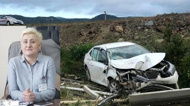 Başhekim Dr. Güliz Özyaşar trafik kazası geçirdi