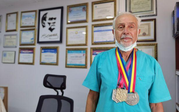 Avrupa ve dünya şampiyonu çocuk doktoru 59 yıldır koşuyor