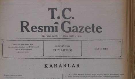 Anayasa Mahkemesinin Tam Gün kararı Resmi Gazete'de yayınlandı