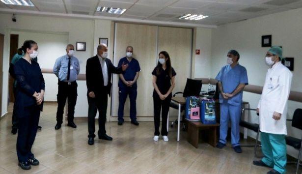 Rize'de 2 sağlık personeli korona virüsü yendi, görevlerine döndü