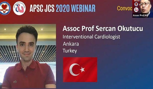 Asya Pasifik Kardiyoloji Cemiyeti ödülü, Türk doktor Sercan Okutucu’ya verildi