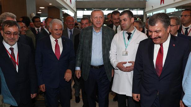 Bursa Şehir Hastanesinin resmi açılışı yapıldı