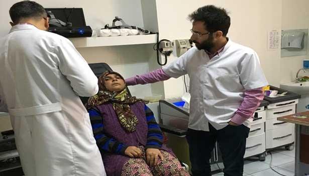 Şanlıurfa'da kapalı gözyaşı kesesi ameliyatı yapıldı