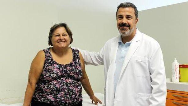 Diyabet hastası kadın insülin ve fazla kilolardan tüp mide ameliyatı ile kurtuldu