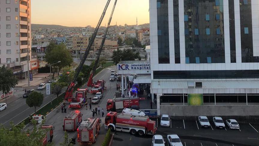 Gaziantep'te özel hastanede yangın: 2 ölü