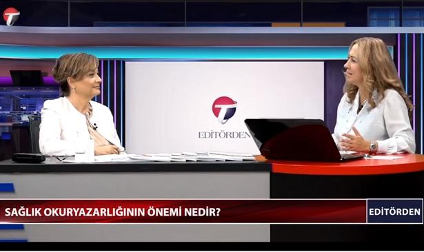 Sağlık Okuryazarlığı kitabı ilk kez Türkiye Klinikleri Tv ekranlarında