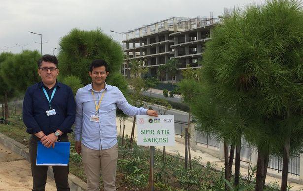 Mersin Şehir Hastanesi'nde sıfır atık projesi ile Sıfır Atık Bahçesi oluşturuldu