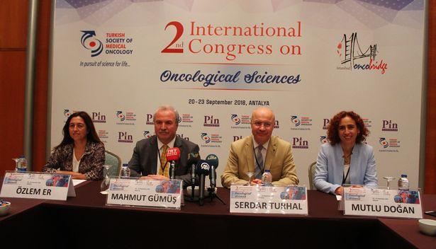Tıbbi onkoloji uzmanları Antalya'da buluştu...Türkiye'de kanser profili masaya yatırıldı 