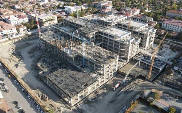 Erzincan'ın akıllı hastanesinin inşaatı yükseliyor