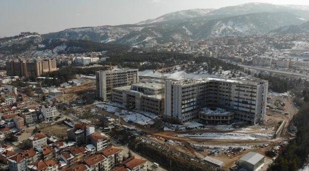 Kütahya Şehir Hastanesi 10 ay sonra hizmet vermeye hazırlanıyor