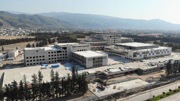 Osmaniye'de inşa edilen devlet hastanesinin yüzde 76’sı tamamlandı