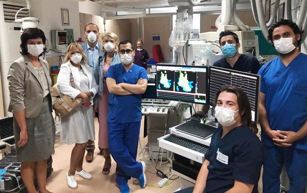 Yabancı doktorlar yeni tedavi yöntemini Samsun'da öğreniyor