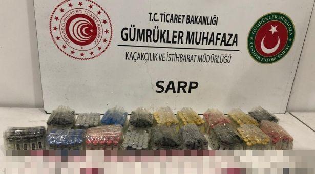 Sarp Sınır Kapısı’nda 498 kutu kaçak ilaç ele geçirildi