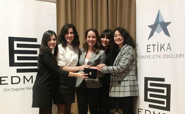 Lilly İlaç, üst üste yedinci kez ETİKA Türkiye Etik Ödülü'nün sahibi oldu