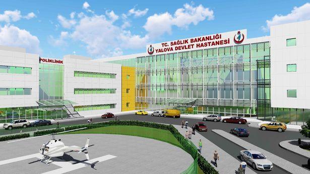 Yalova'ya depreme dayanıklı hastane projesi 
