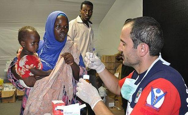 Yeryüzü Doktorları Derneğinden gönüllü sağlık ekibi Çad'a gitti 